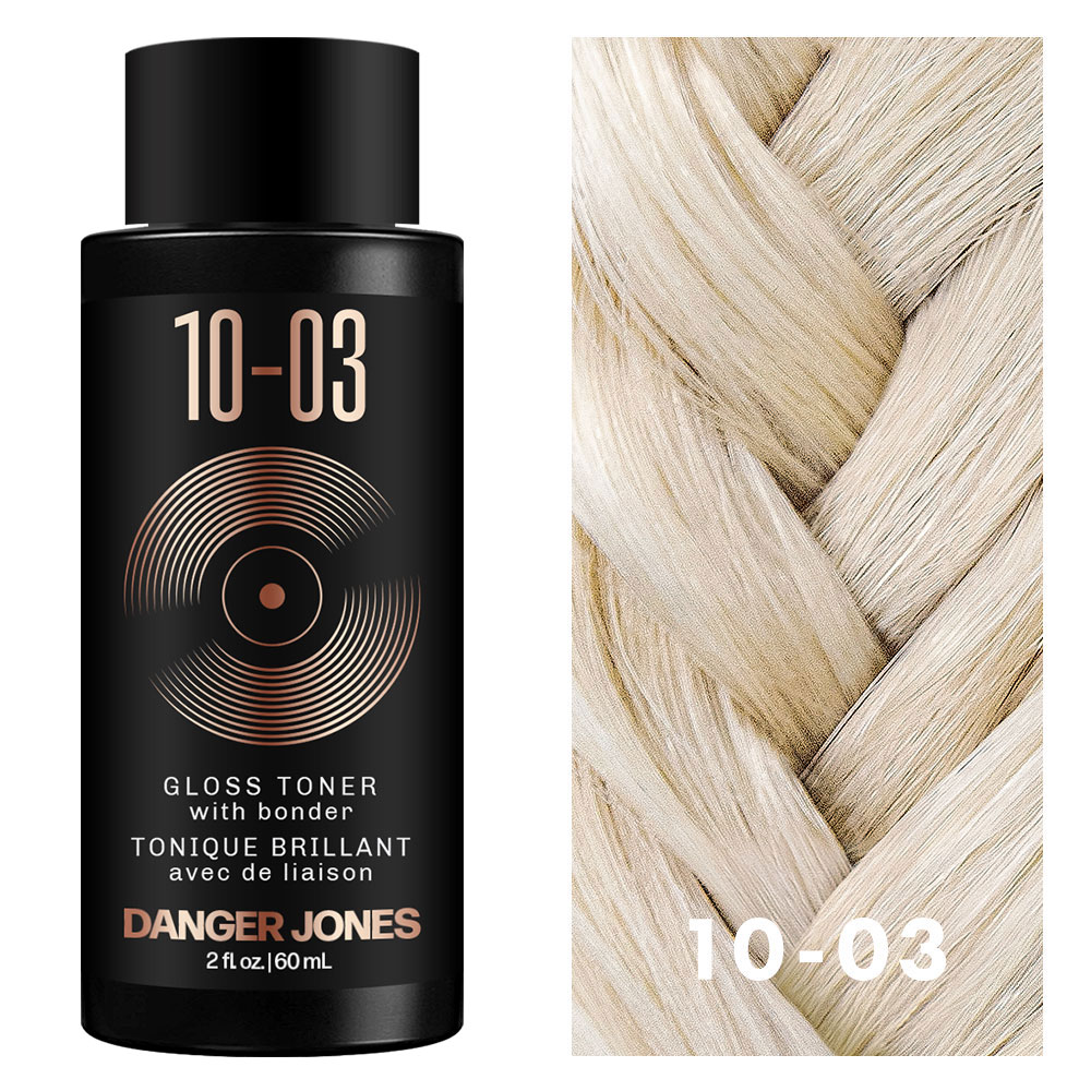 Gloss Toner con Bonder 10-03 Natural/Gold