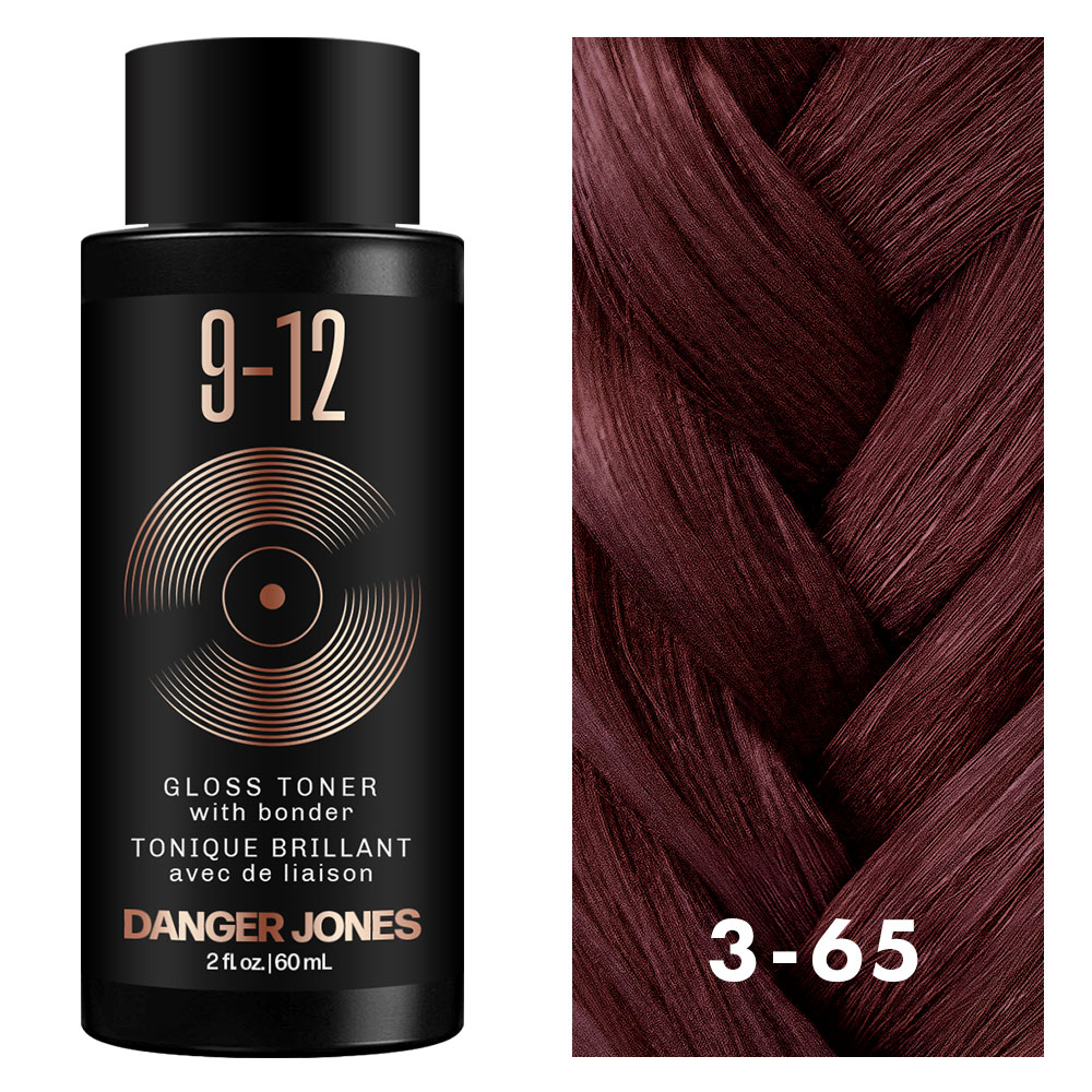 Gloss Toner con Bonder 3-65 Red Mahogany
