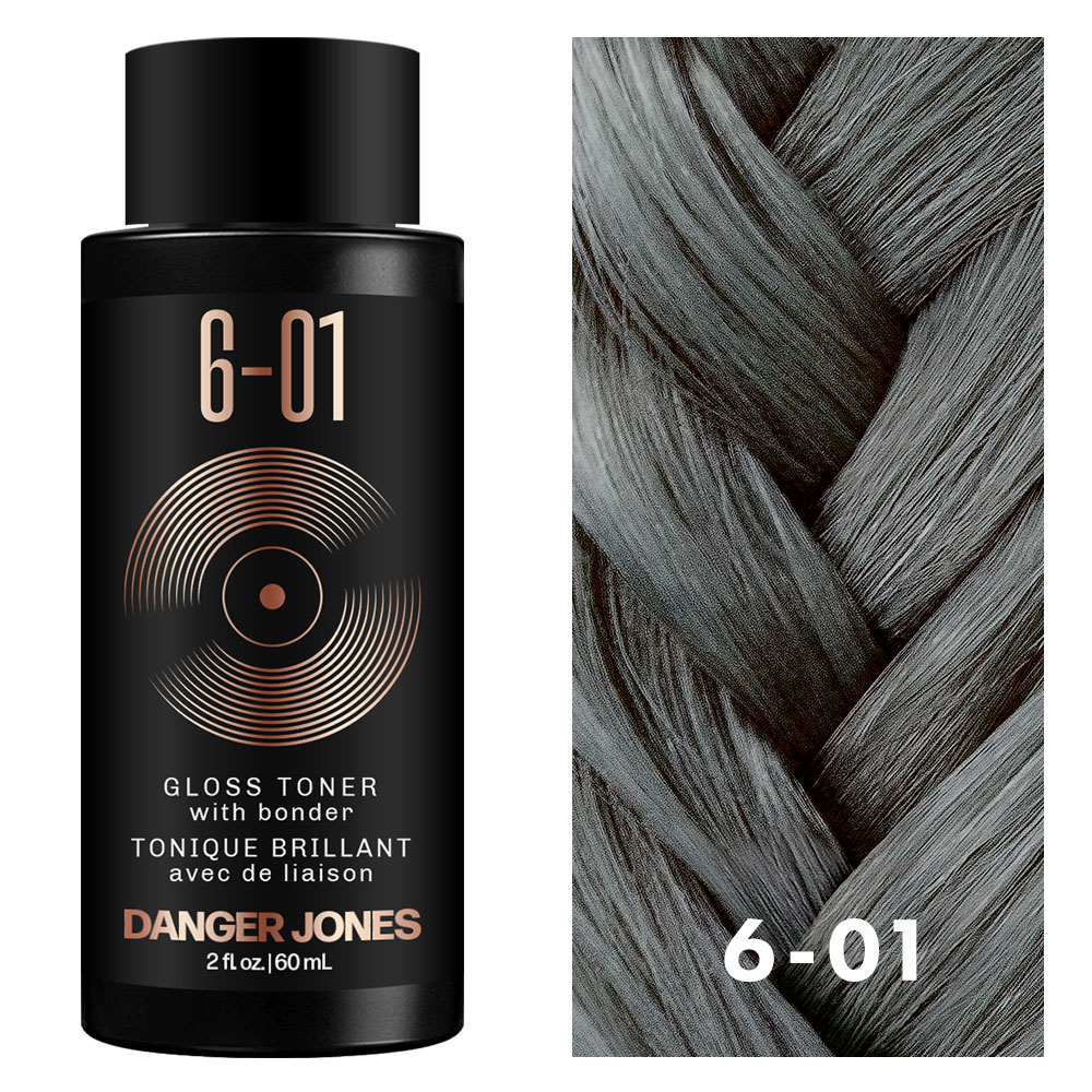 Gloss Toner con Bonder 6-01 Natural/Ash