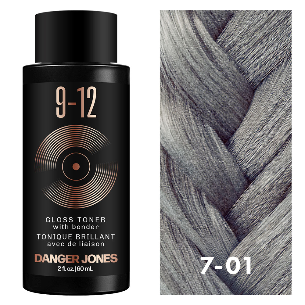 Gloss Toner con Bonder 7-01 Natural Ash