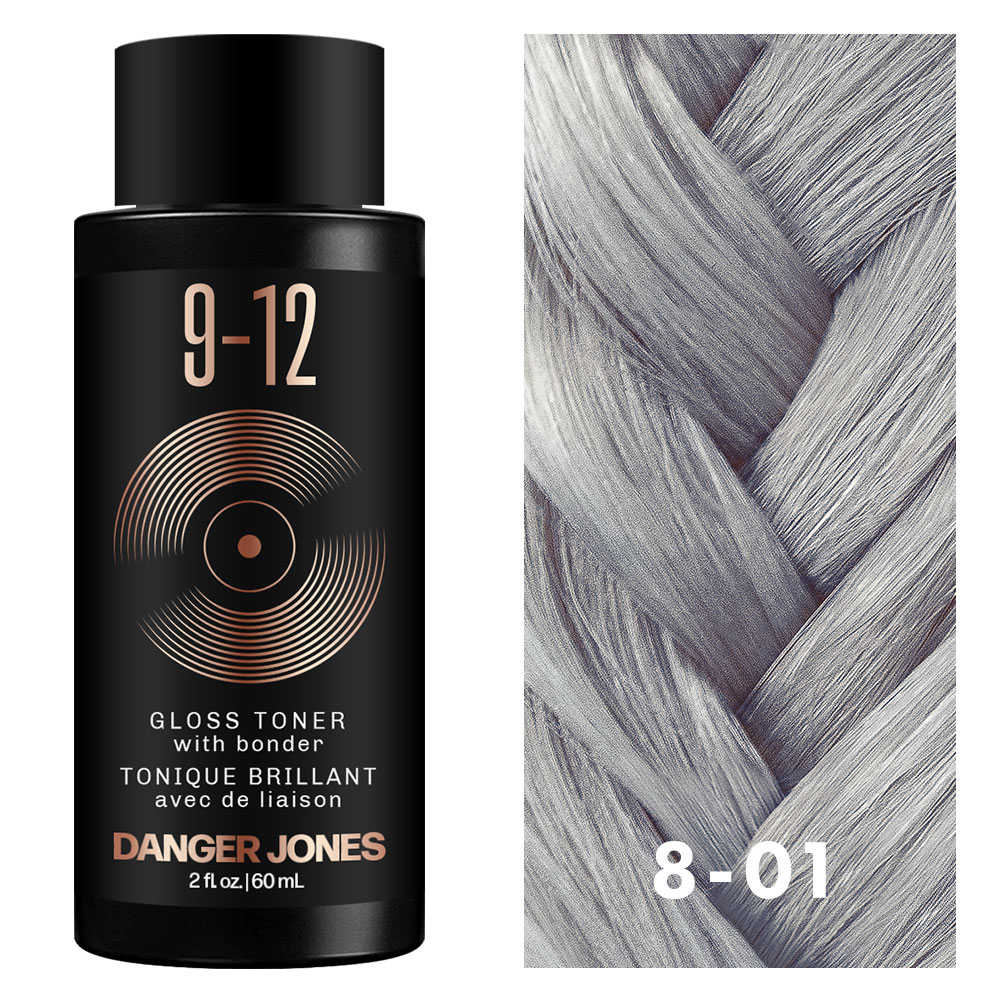 Gloss Toner con Bonder 8-01 Natural Ash