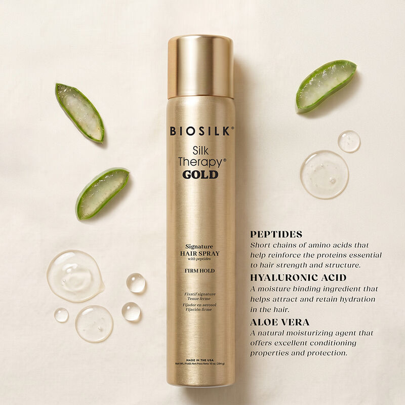 BioSilk Silk Therapy Gold Signature Hair Spray