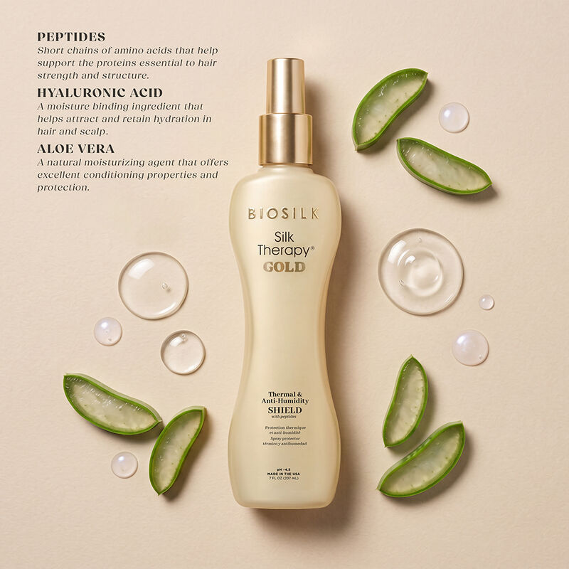 BioSilk Silk Therapy Gold Thermal and Anti-Humidity Shield