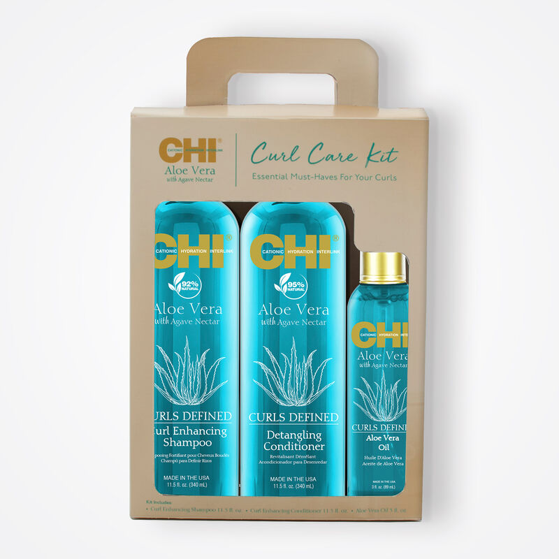 CHI Aloe Vera Curl Care Kit