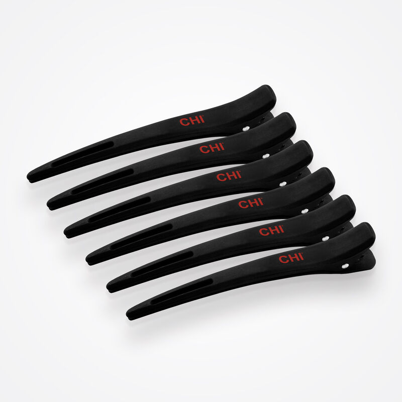 CHI Black Hair Clips