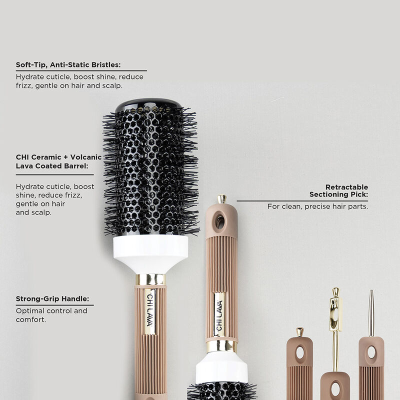 CHI LAVA Round Brush Kit