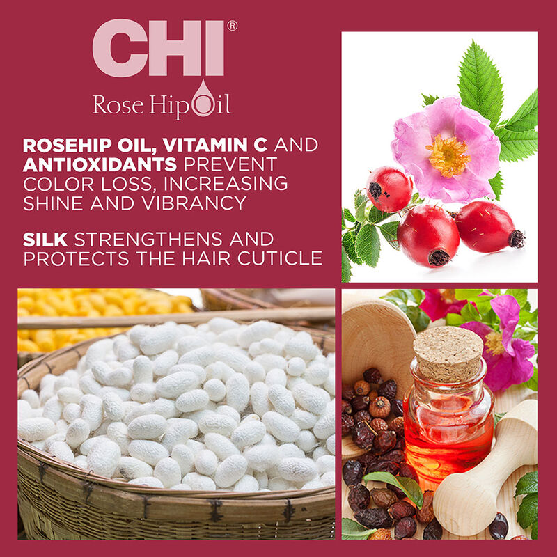 CHI Rose Hip Oil Color Protect Shampoo