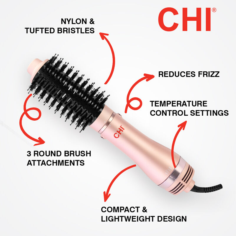 CHI Round Rose Gold Blowout Brush