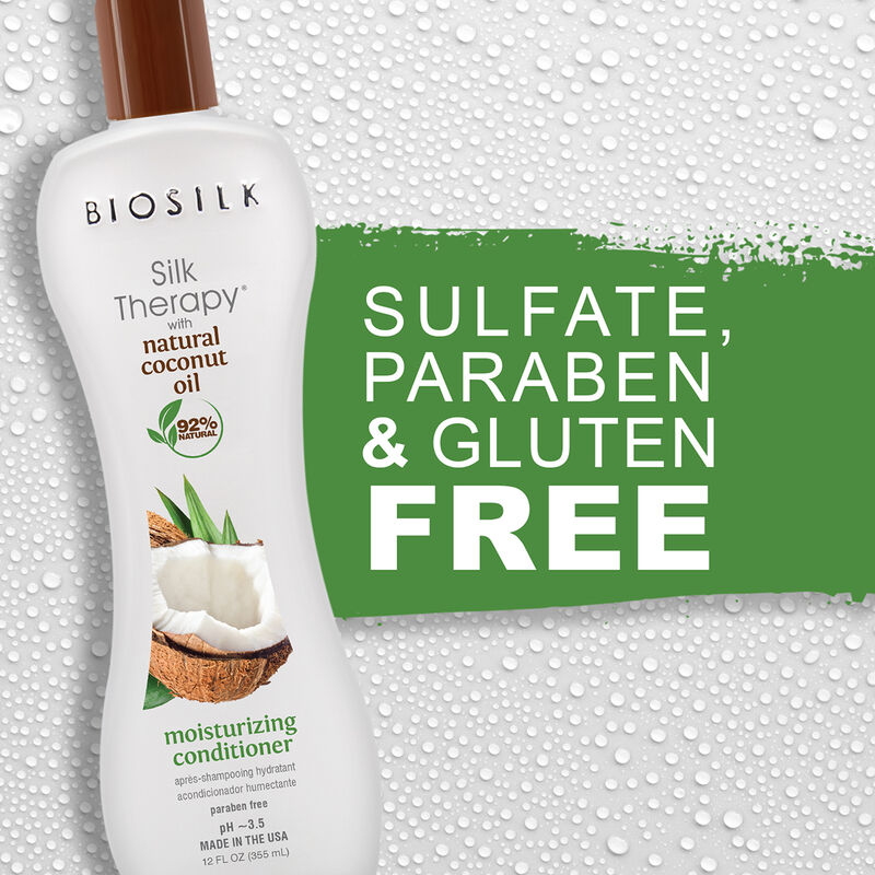 CHI Silk Therapy With Natural Coconut Oil Moisturizing Conditioner