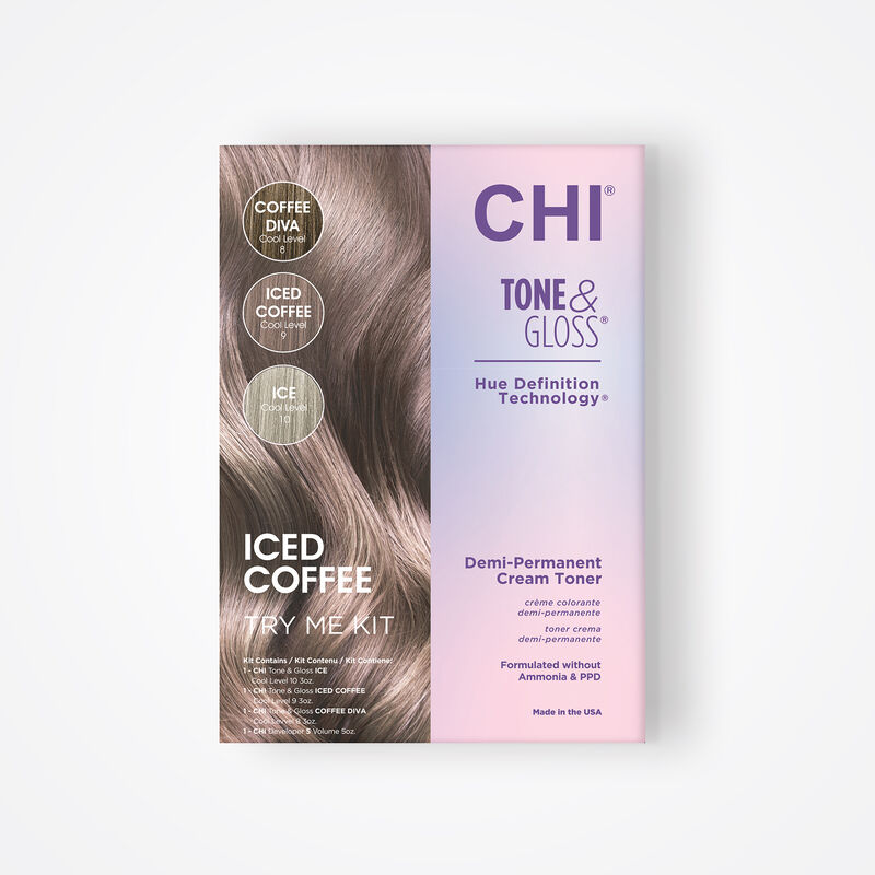 CHI Tone and Gloss Try Me Kit - Iced Coffee