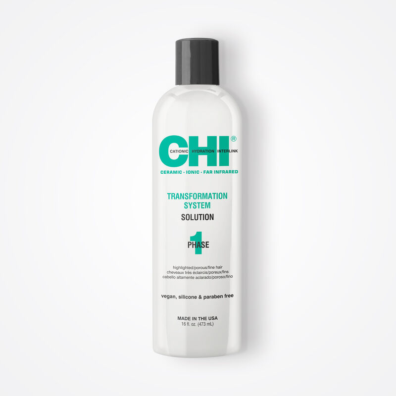 CHI Transformation Solution - Phase 1 - Formula C - Porous/Fine/Highlighted Hair