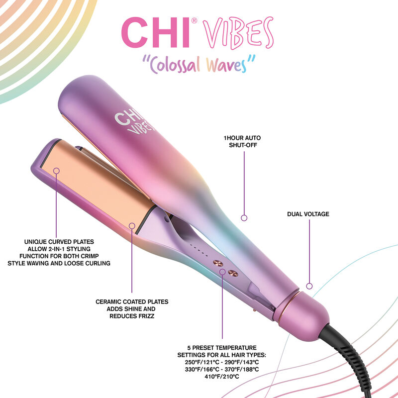 CHI Vibes "Colossal Waves" 2.5 Inch Hairstyling Waver