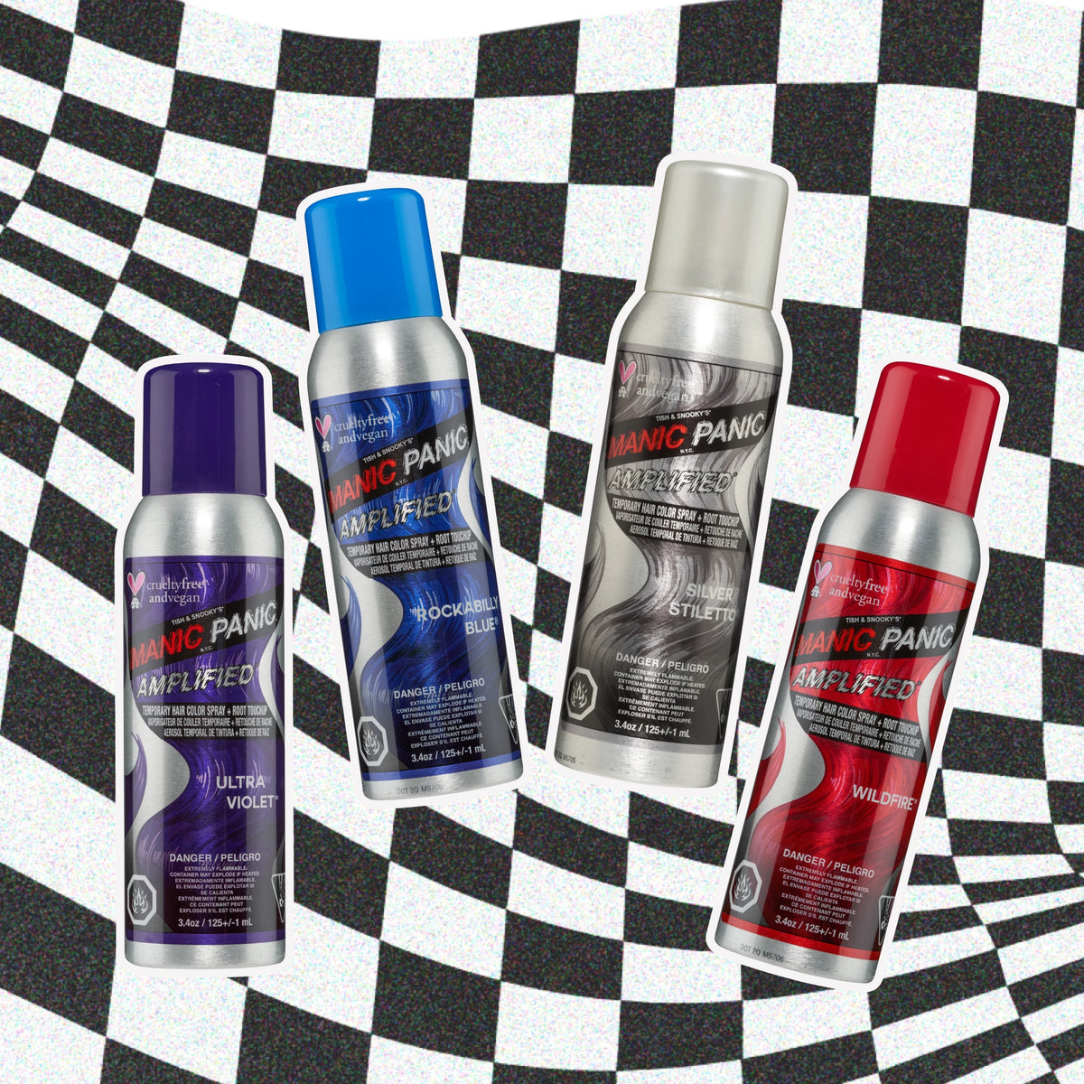 Amplified™ – Colore spray temporaneo per capelli