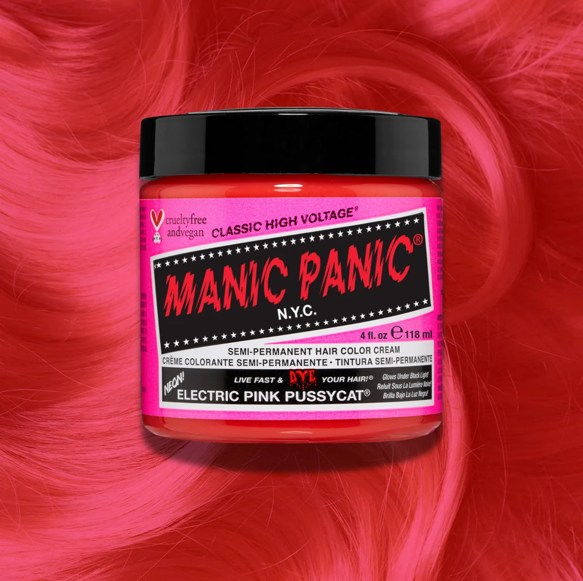 Electric Pink Pussycat – Colore semi-permanente Classic High Voltage®