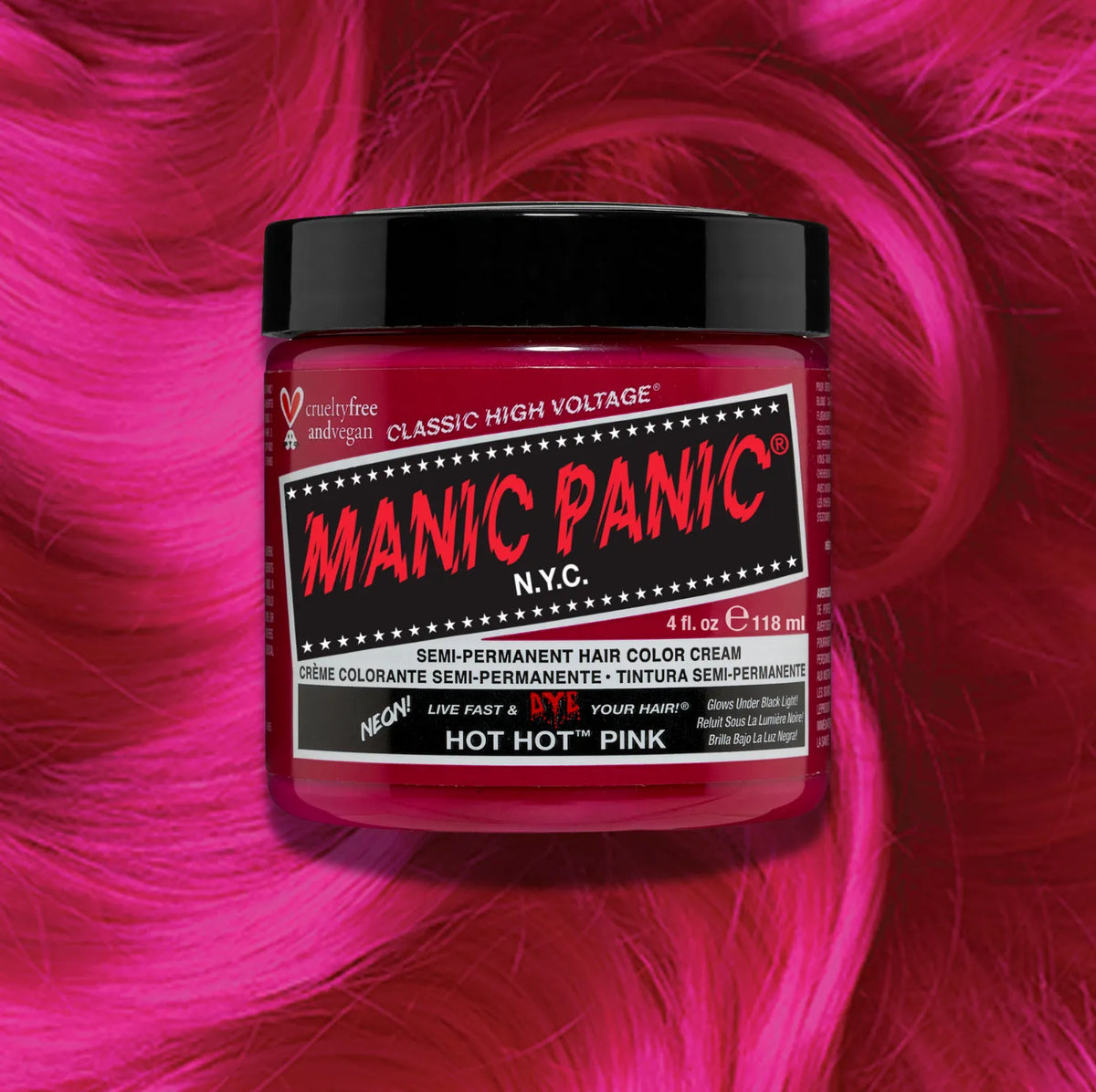 Hot Hot Pink – Colore semi-permanente Classic High Voltage®
