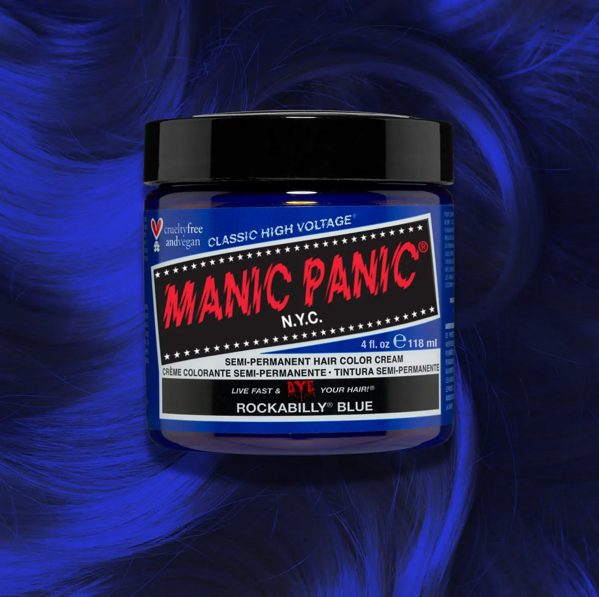 Rockabilly Blue – Colore semi-permanente Classic High Voltage®