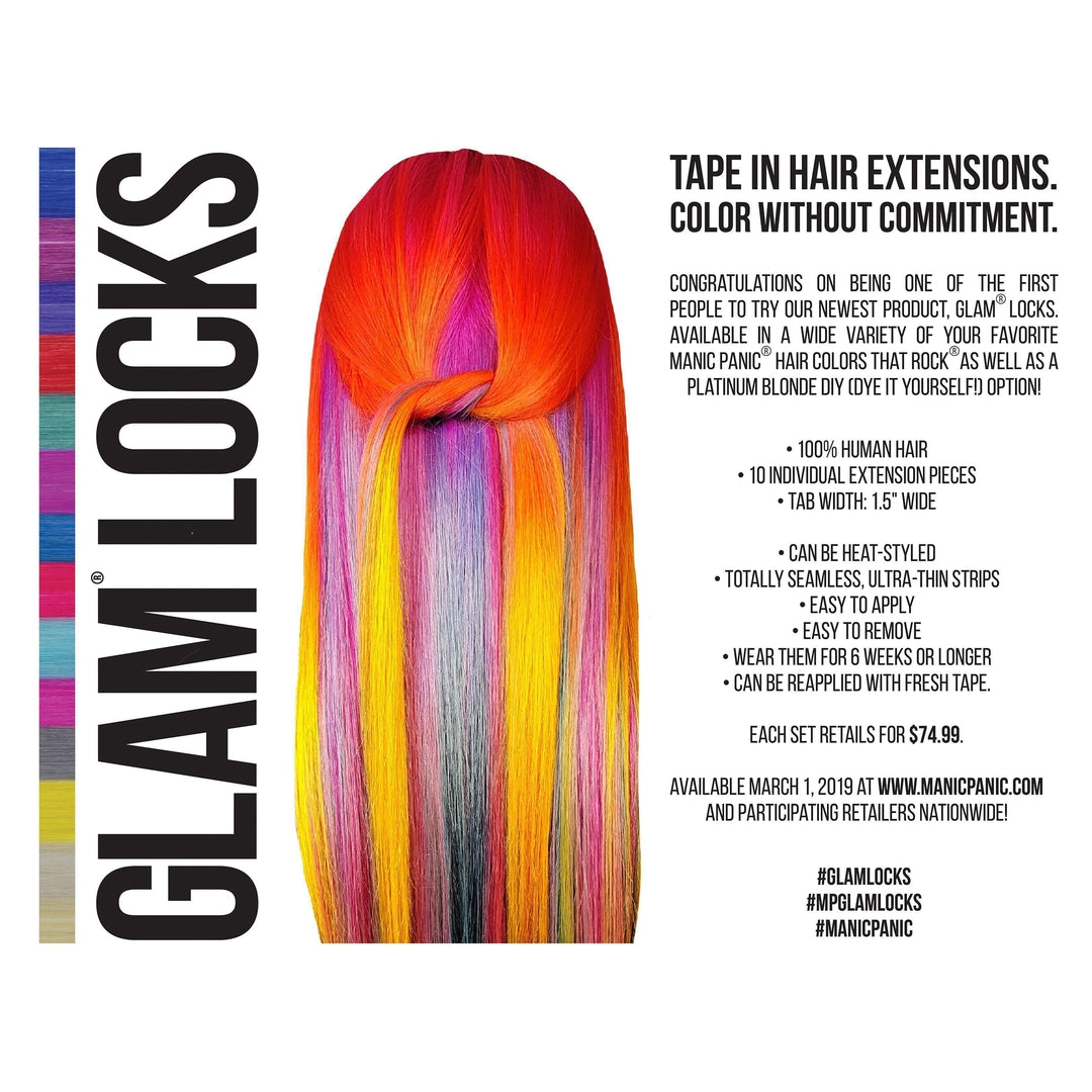 Glam® Locks – Extension tape-in 50 cm in capelli umani