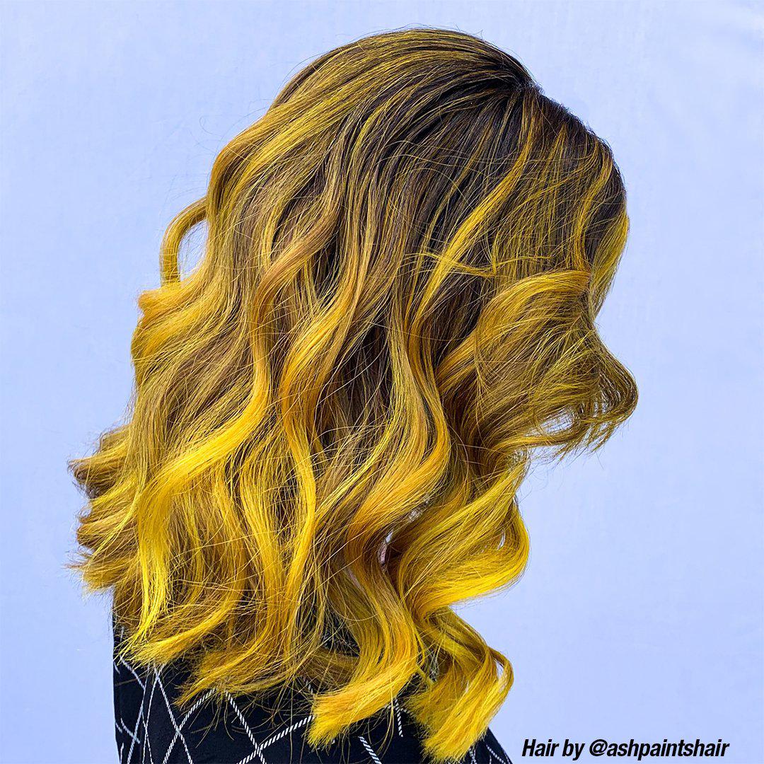 Solar Yellow – Colore semi-permanente Professional Gel