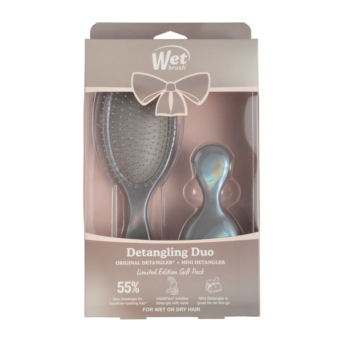 Wet Brush Kit Detangling Duo – Original Detangler + Mini